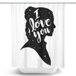 I Love You - Shower Curtain