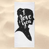I Love You - Towel