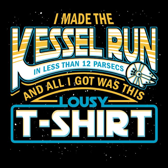 I Made the Kessel Run - Fleece Blanket