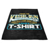 I Made the Kessel Run - Fleece Blanket