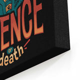 I Request Silence - Canvas Print