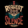 I Request Silence - Fleece Blanket