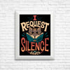 I Request Silence - Posters & Prints