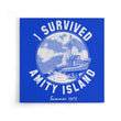 I Survived Amity Island - Canvas Print