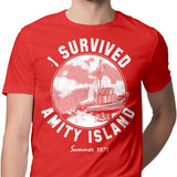 I Survived Amity Island - Men's Apparel