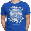 I Survived Amity Island - Men's Apparel
