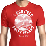I Survived Amity Island - Men's Apparel
