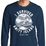 I Survived Amity Island - Long Sleeve T-Shirt