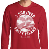 I Survived Amity Island - Long Sleeve T-Shirt