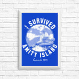 I Survived Amity Island - Posters & Prints