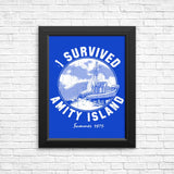 I Survived Amity Island - Posters & Prints