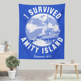 I Survived Amity Island - Wall Tapestry