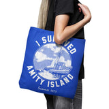 I Survived Amity Island - Tote Bag