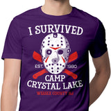 I Survived Camp Crystal Lake - Men's Apparel