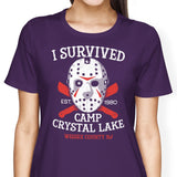 I Survived Camp Crystal Lake - Women's Apparel