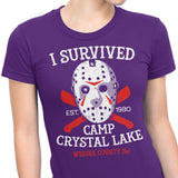 I Survived Camp Crystal Lake - Women's Apparel