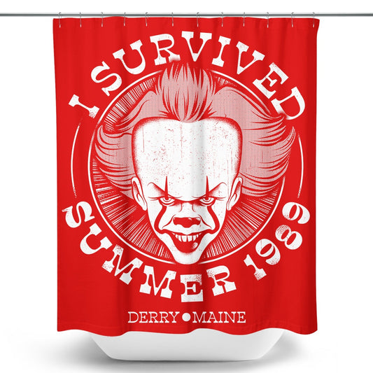 I Survived Derry - Shower Curtain