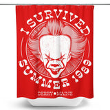 I Survived Derry - Shower Curtain
