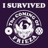 I Survived Frieza - Throw Pillow