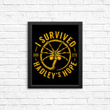 I Survived Hadley's Hope - Posters & Prints