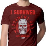 I Survived Judgement Day - Men's Apparel