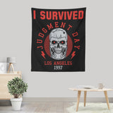 I Survived Judgement Day - Wall Tapestry