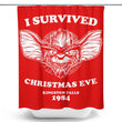 I Survived Kingston Falls - Shower Curtain