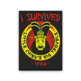 I Survived Little China - Canvas Print