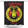 I Survived Little China - Shower Curtain
