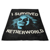 I Survived Netherworld - Fleece Blanket