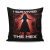 I Survived the Hex - Throw Pillow