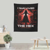 I Survived the Hex - Wall Tapestry