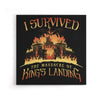 I survived the Mad Queen - Canvas Print