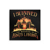 I survived the Mad Queen - Metal Print