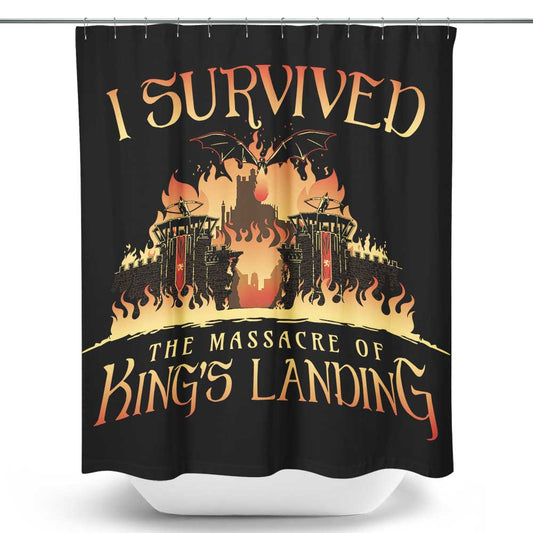 I survived the Mad Queen - Shower Curtain