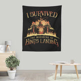 I survived the Mad Queen - Wall Tapestry