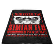 I Survived the Simian Flu - Fleece Blanket