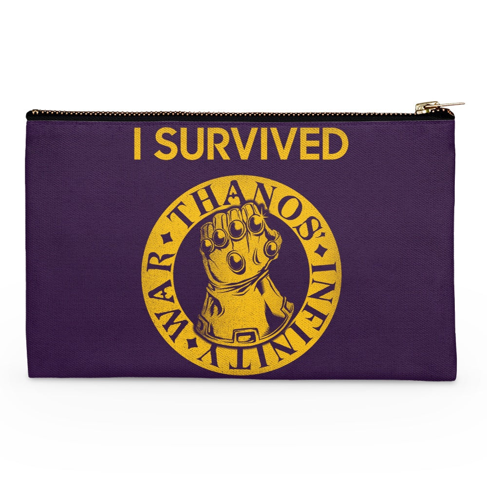 I Survived the Snap - Accessory Pouch