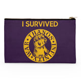 I Survived the Snap - Accessory Pouch