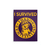 I Survived the Snap - Metal Print