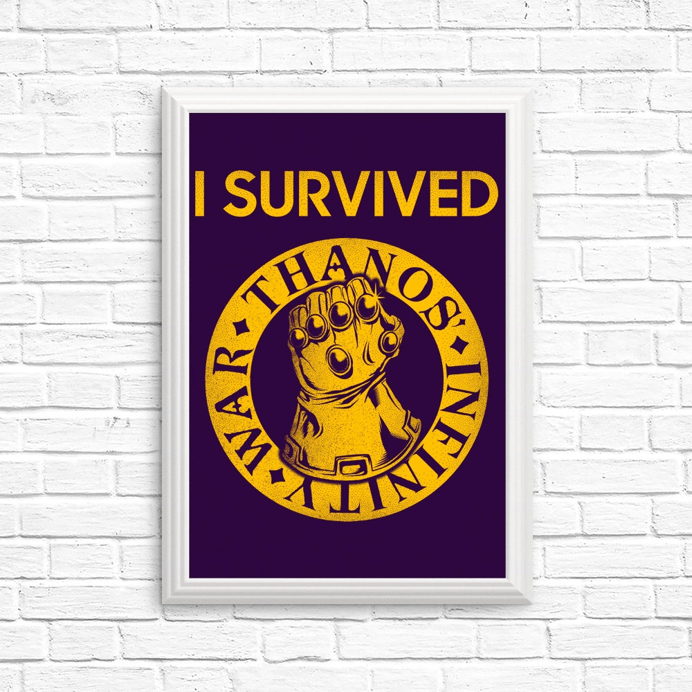 I Survived the Snap - Posters & Prints