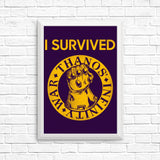 I Survived the Snap - Posters & Prints
