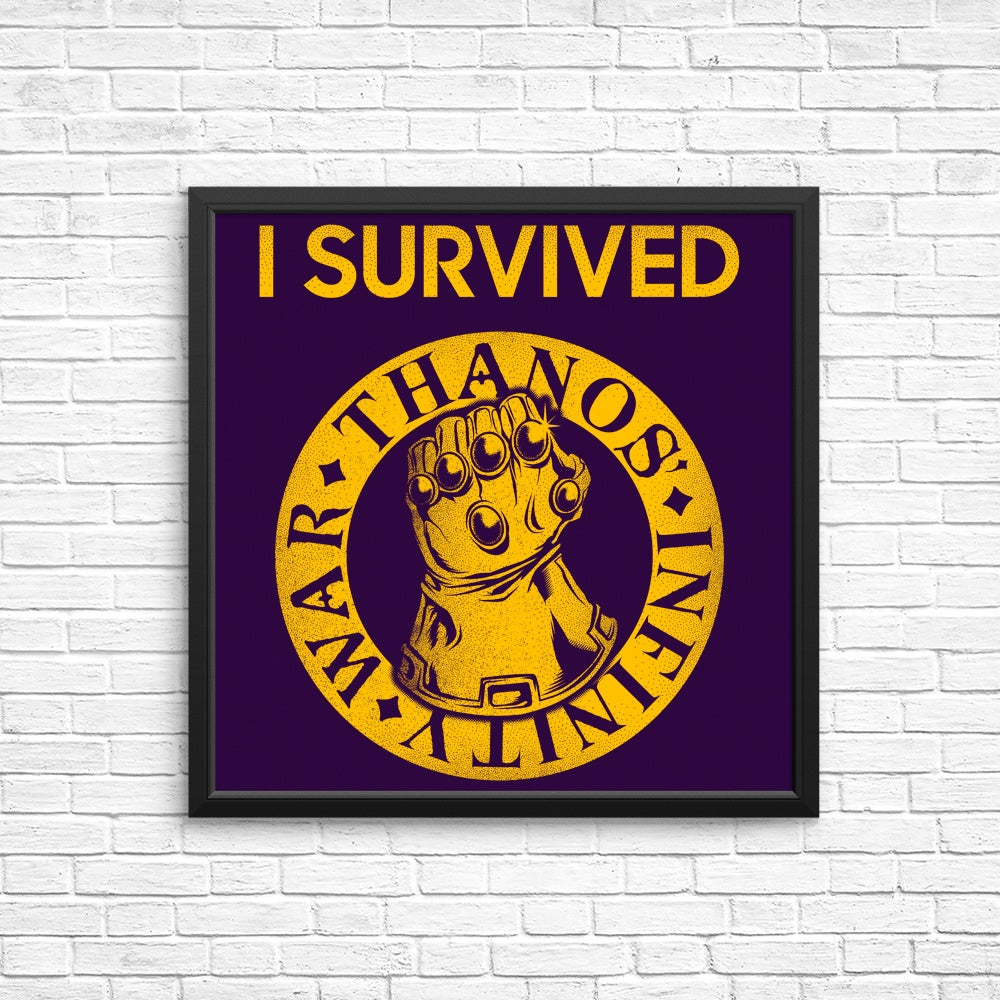 I Survived the Snap - Posters & Prints