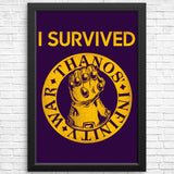I Survived the Snap - Posters & Prints