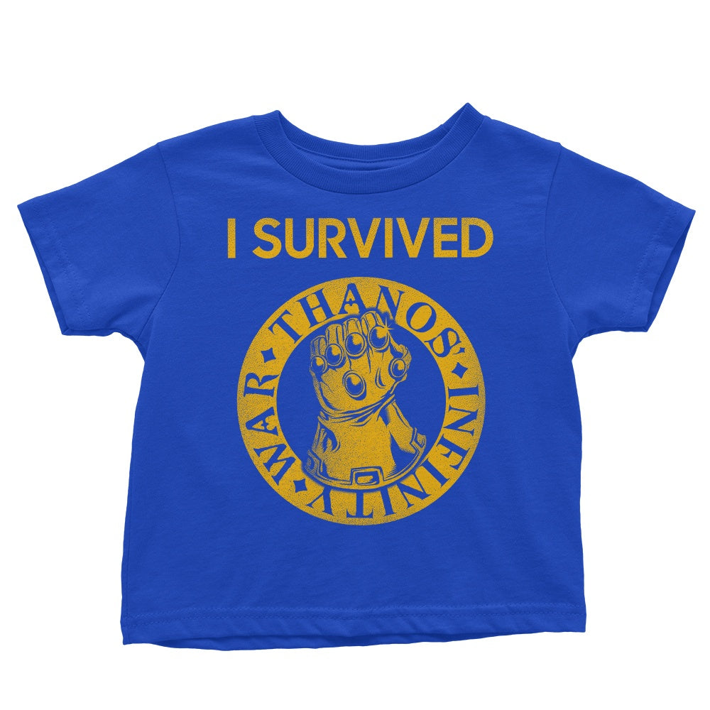I Survived the Snap - Youth Apparel