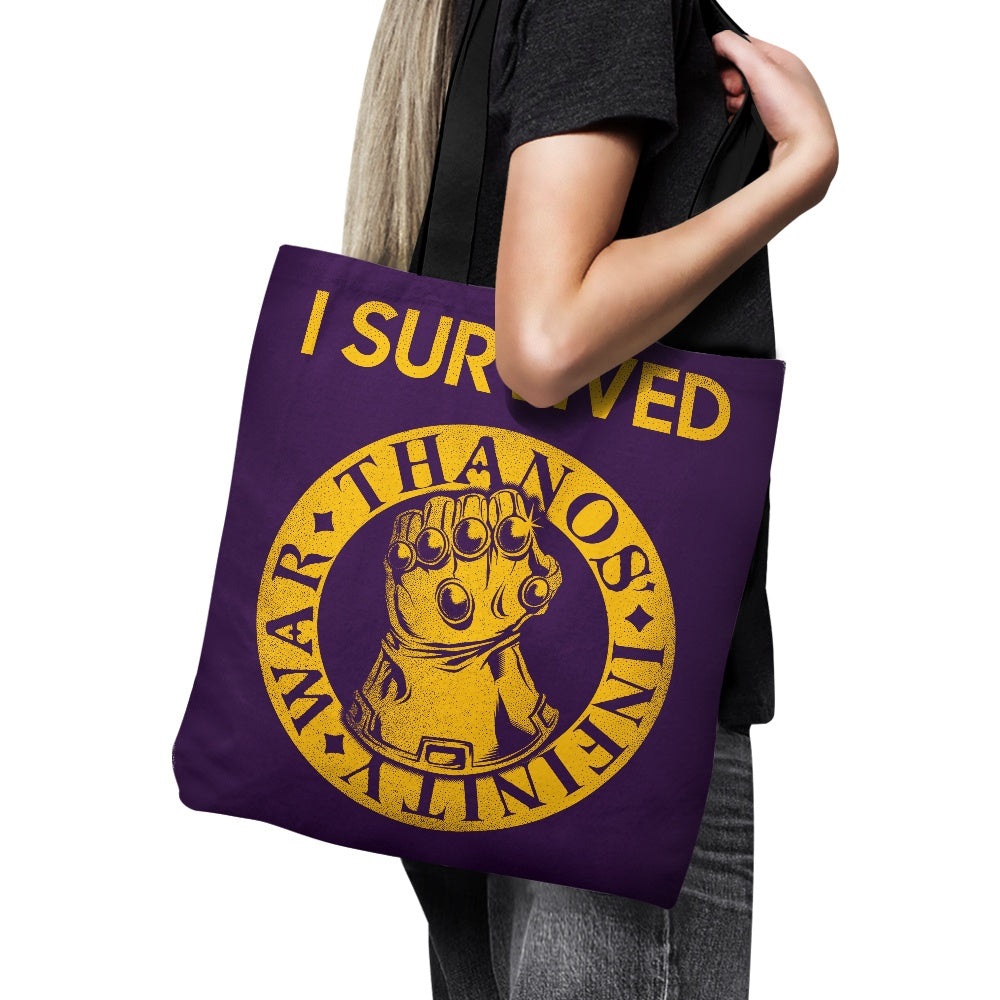 I Survived the Snap - Tote Bag
