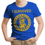 I Survived the Snap - Youth Apparel