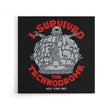 I Survived the Technodrome - Canvas Print