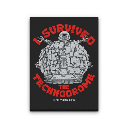 I Survived the Technodrome - Canvas Print