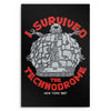 I Survived the Technodrome - Metal Print